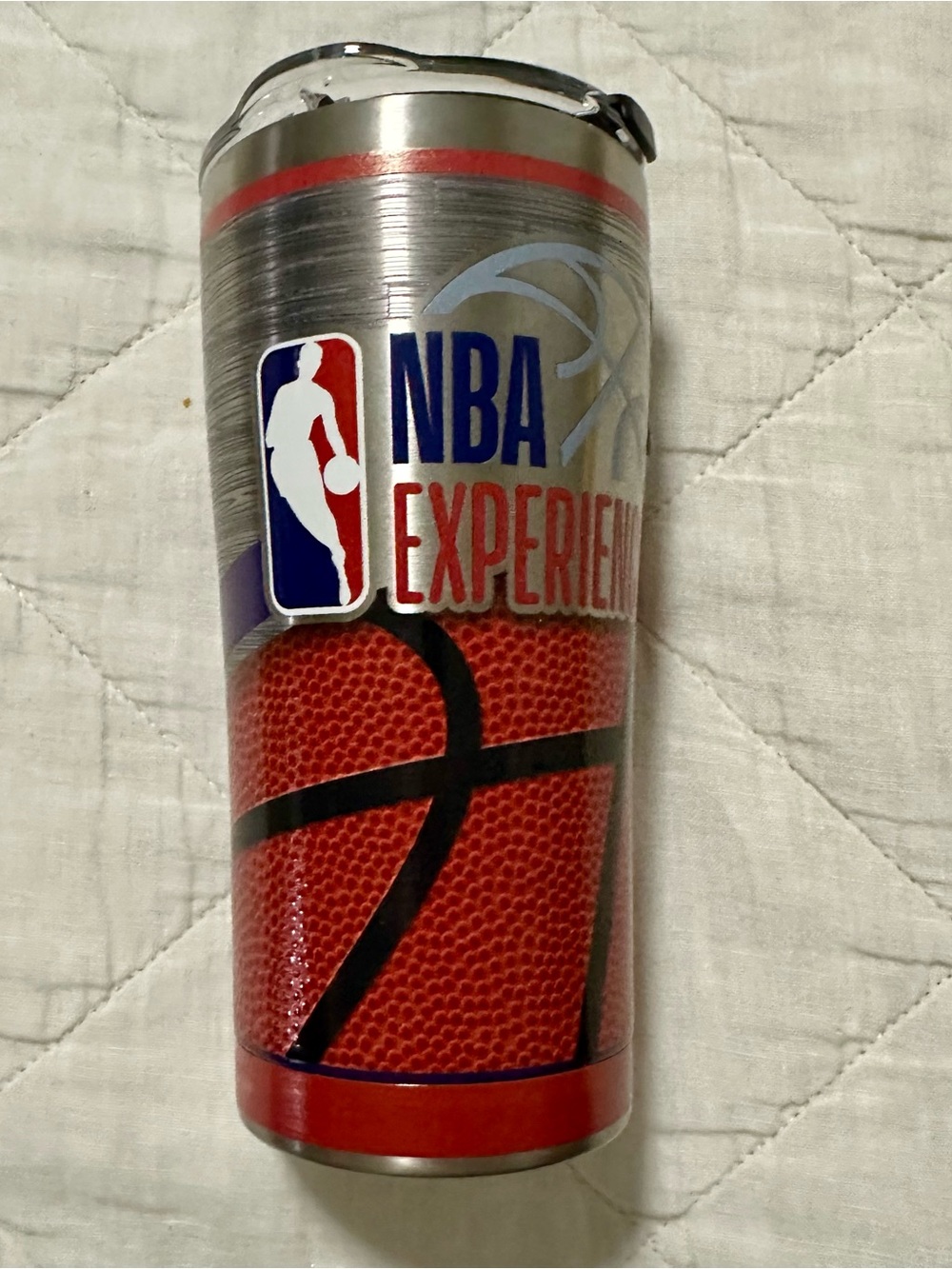 Rare NBA Experience Stainless Steel Basketball Travel Tervis Tumbler